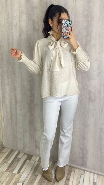 Camisa Irene con lazo