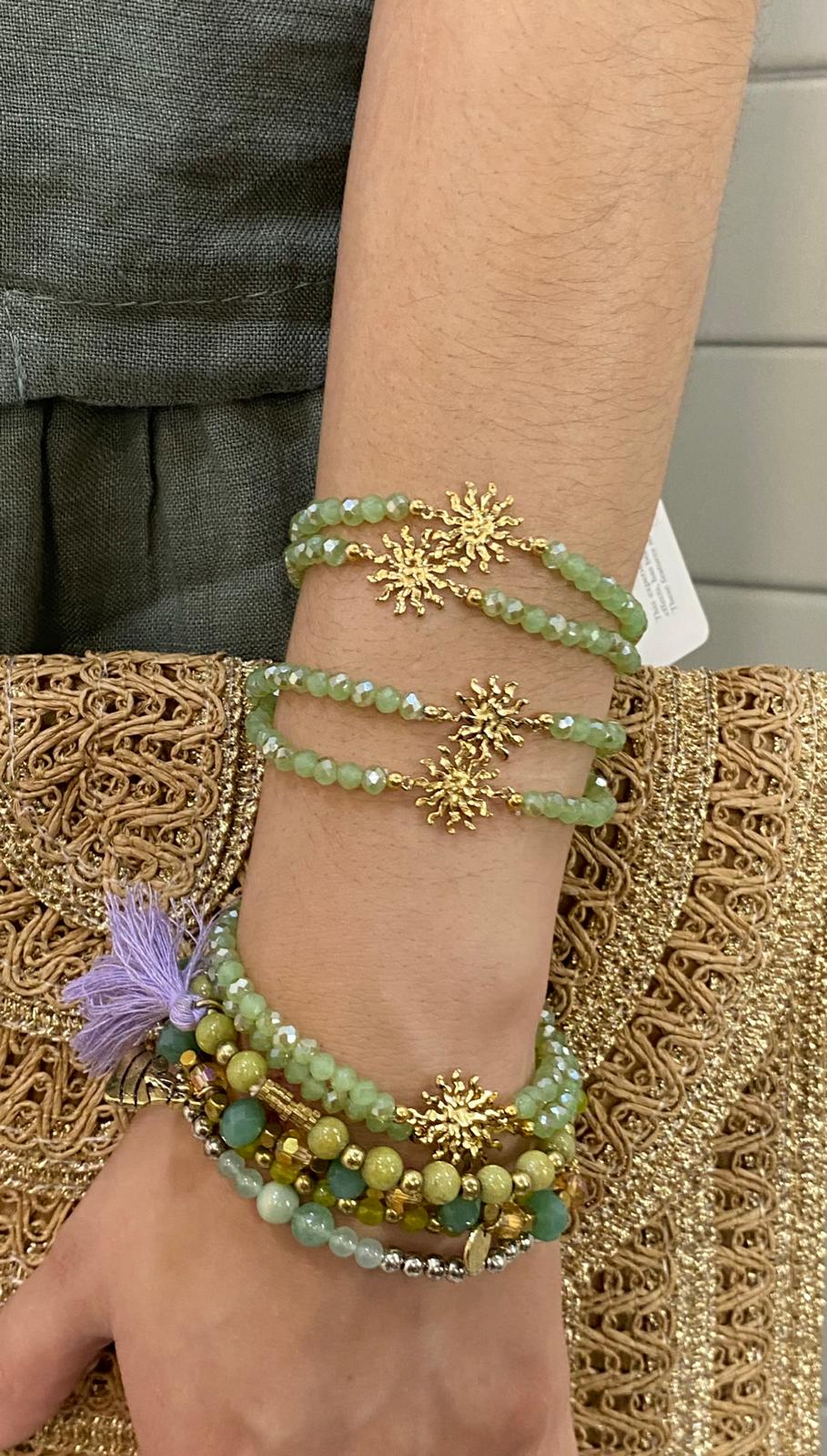 Pulseras verdes