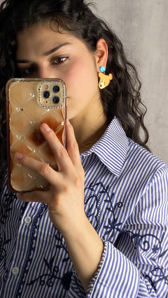 Pendientes de Vilma y Betty de metacrilato