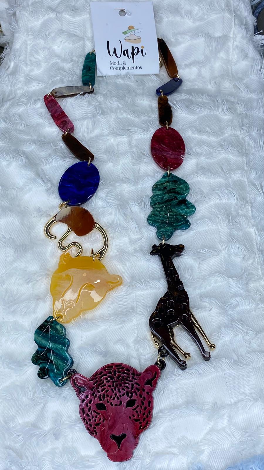 Collar selva leo