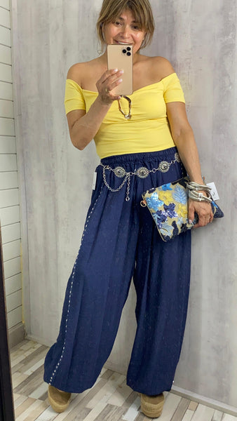 Bolso de mano en rafia y lentejuelas
