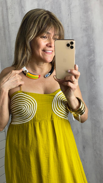 Collar forma de  tucán