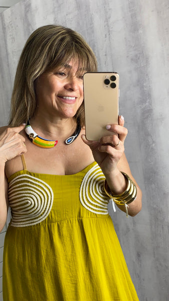 Collar forma de  tucán