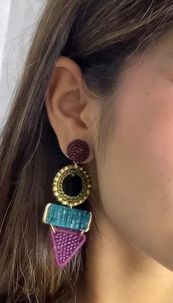 Pendientes Ainoa combinados